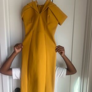 Elegant Yellow Dress